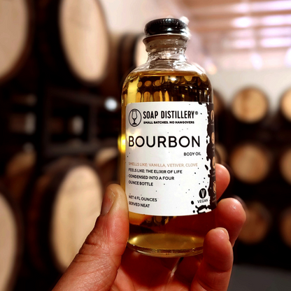 Soap Distillery Body Oil - Bourbon