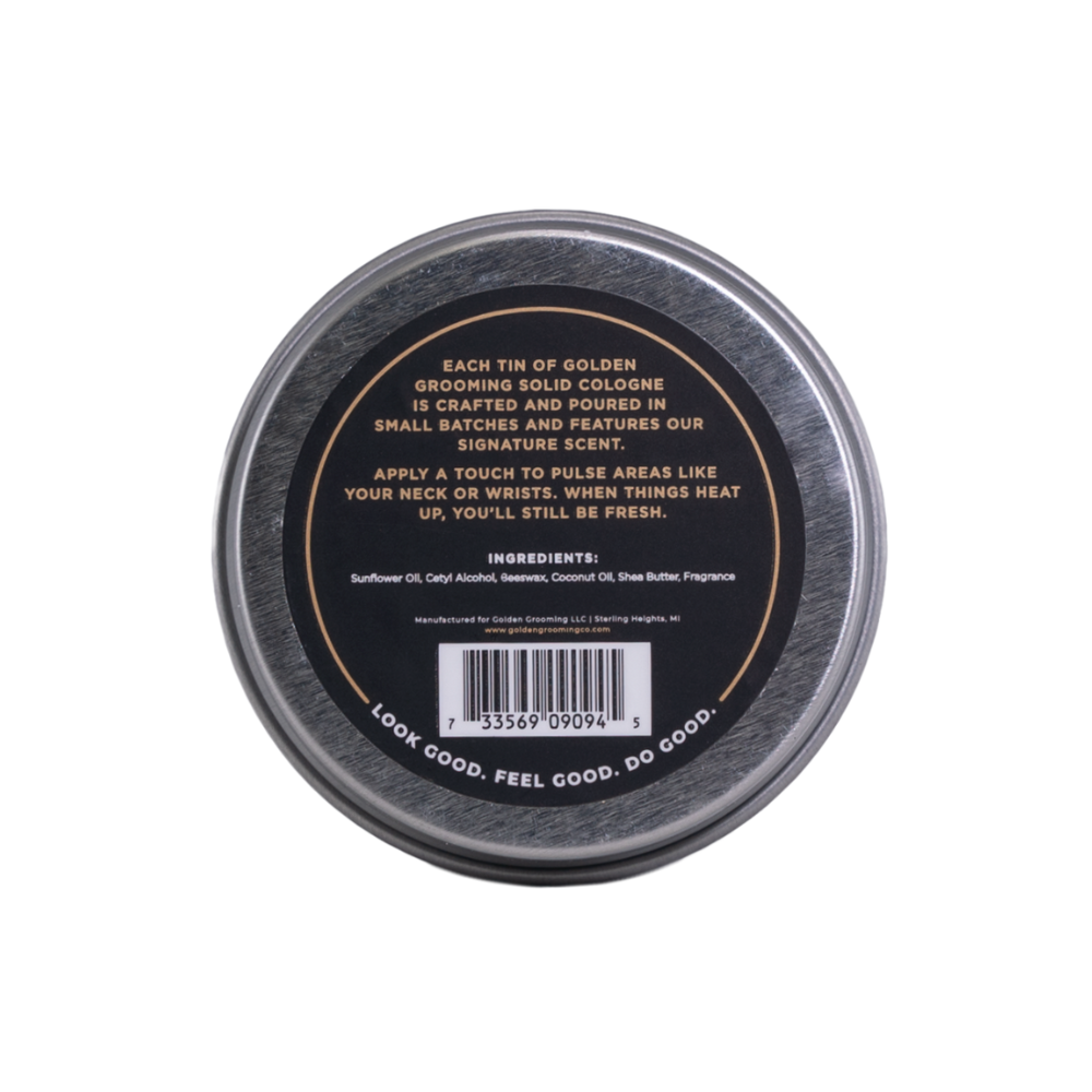 Golden Grooming Co. No Limits Solid Cologne