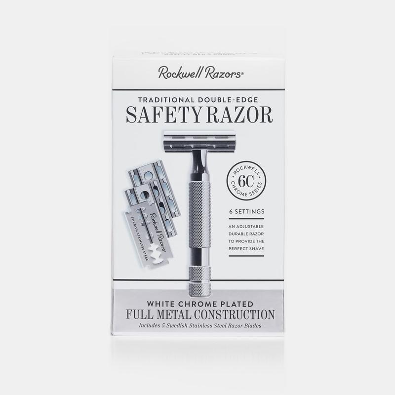 6C Traditional Double-Edge Safety Razor