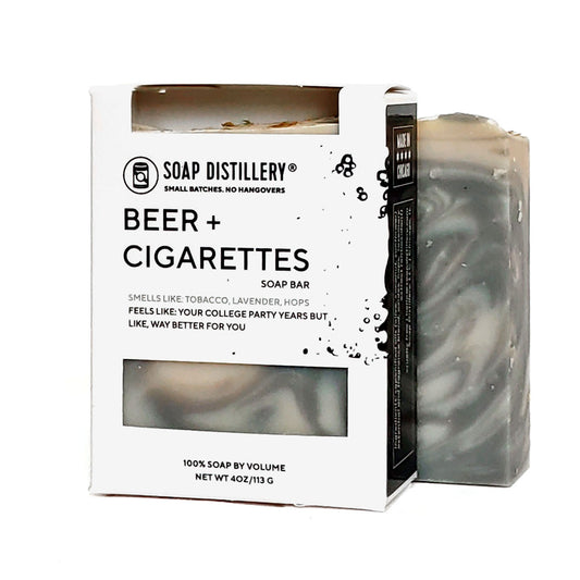 Beer and Cigarettes Soap Bar