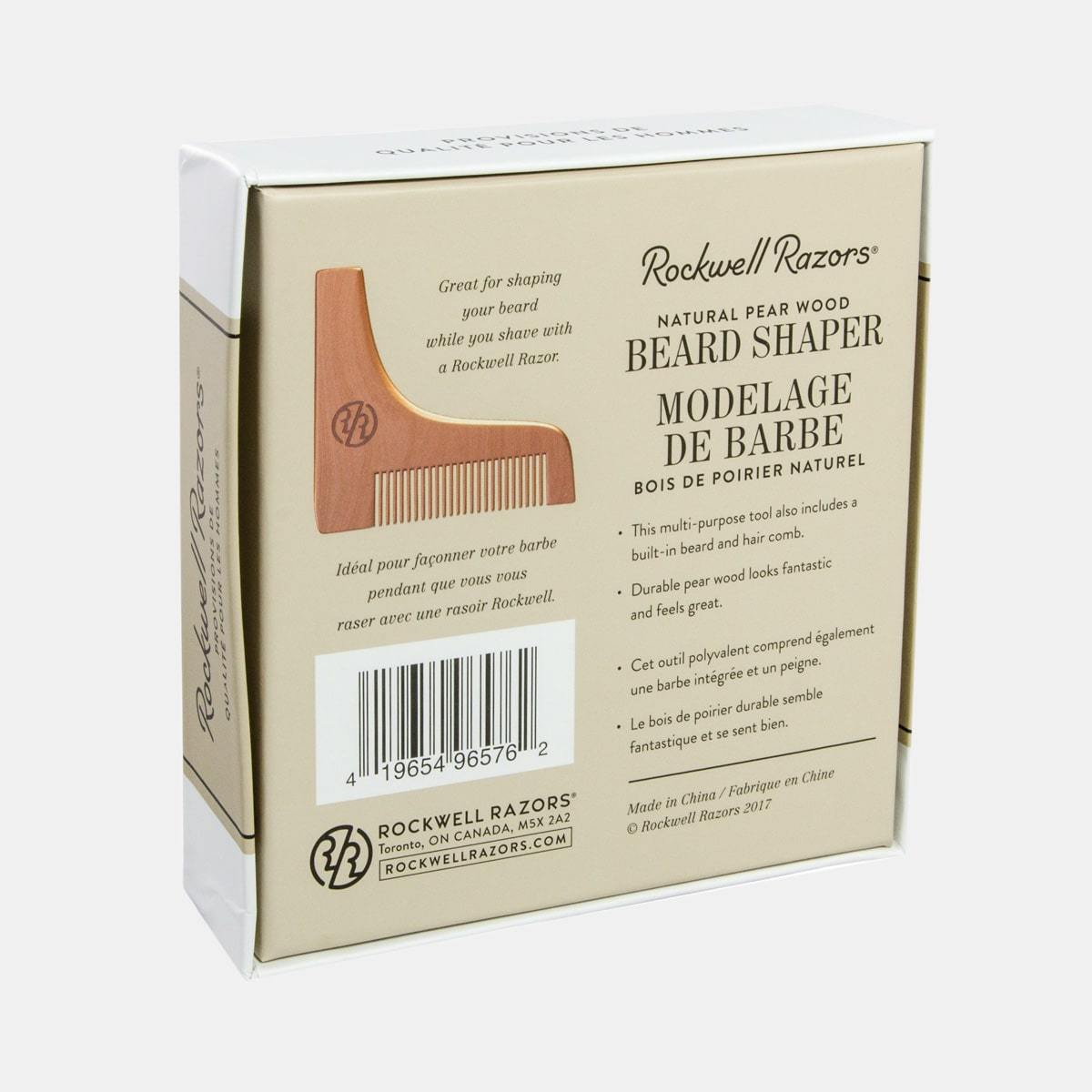 Rockwell Razors Wood Beard Shaper